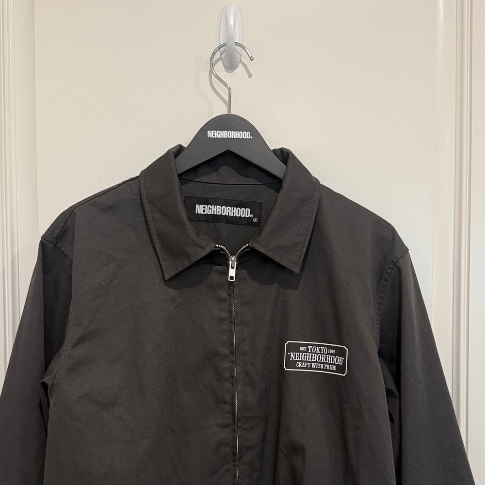 BRAND NEW Neighborhood Black Lightweight Men's Jacket - SIZE M - Picture 2 of 12
